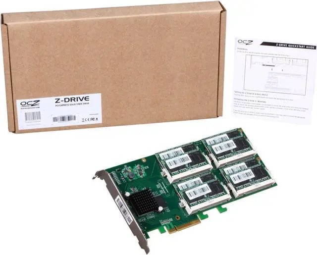 Alt view image 5 of 5 - OCZ Z-Drive R2 E84 OCZSSDPX-ZD2E84256G PCI-E 256GB PCI-Express x8 SLC Enterprise Solid State Disk