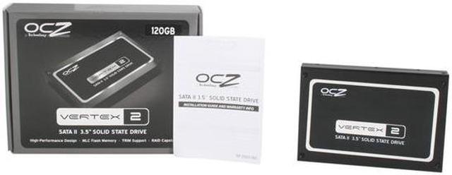 Alt view image 5 of 5 - OCZ Vertex 2 3.5" 120GB SATA II MLC Internal Solid State Drive (SSD) OCZSSD3-2VTX120G