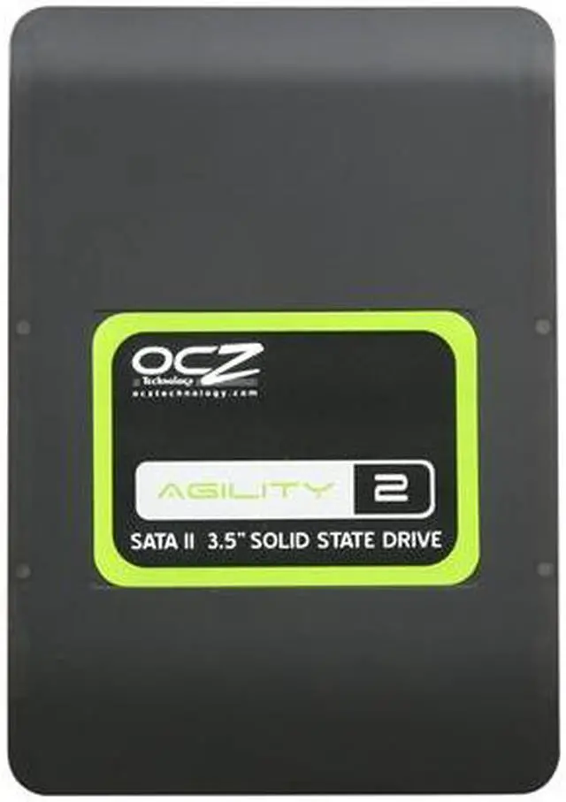 Alt view image 3 of 6 - OCZ Agility 2 3.5" 120GB SATA II MLC Internal Solid State Drive (SSD) OCZSSD3-2AGT120G