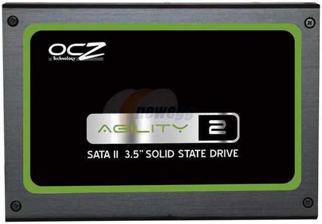 Alt view image 3 of 6 - OCZ Agility 2 3.5" 240GB SATA II MLC Internal Solid State Drive (SSD) OCZSSD3-2AGT240G