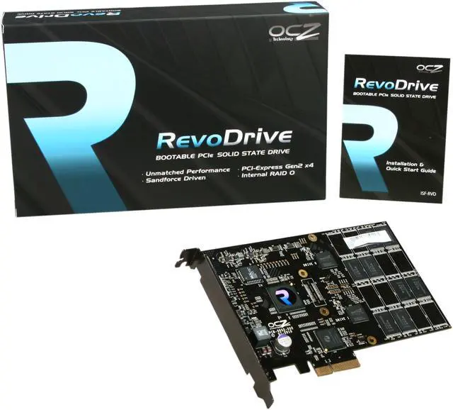 Alt view image 6 of 6 - OCZ RevoDrive PCI-Express x4 50GB PCI Express MLC Internal Solid State Drive (SSD) OCZSSDPX-1RVD0050