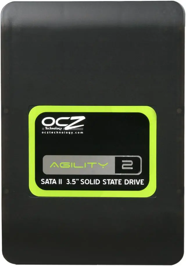 Alt view image 3 of 6 - OCZ Agility 2 3.5" 90GB SATA II MLC Internal Solid State Drive (SSD) OCZSSD3-2AGT90G