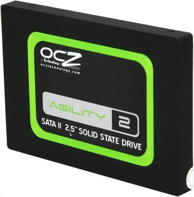Alt view image 2 of 6 - OCZ Agility 2 2.5" 40GB SATA II MLC Internal Solid State Drive (SSD) OCZSSD2-2AGT40G