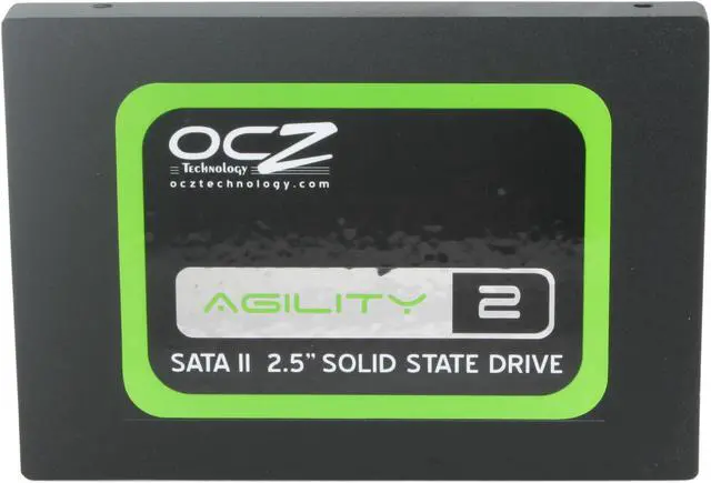 Alt view image 2 of 5 - OCZ Agility 2 2.5" 90GB SATA II MLC Internal Solid State Drive (SSD) OCZSSD2-2AGTE90G
