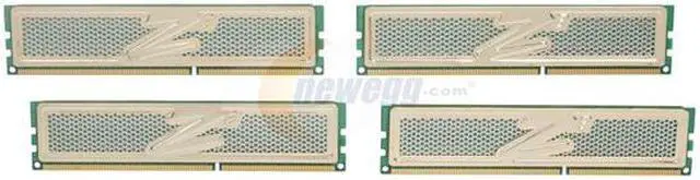 Alt view image 2 of 3 - OCZ Gold 8GB (4 x 2GB) DDR3 1333 (PC3 10666) Desktop Memory Model OCZ3G1333LV8GQ