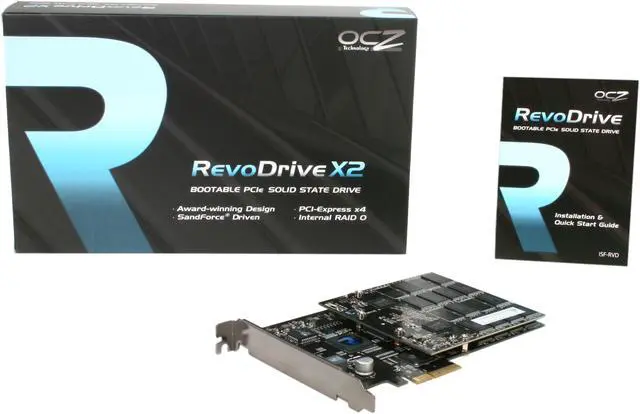 Alt view image 5 of 5 - OCZ RevoDrive X2 160GB PCI-Express x4 MLC Internal Solid State Drive (SSD) OCZSSDPX-1RVDX0160