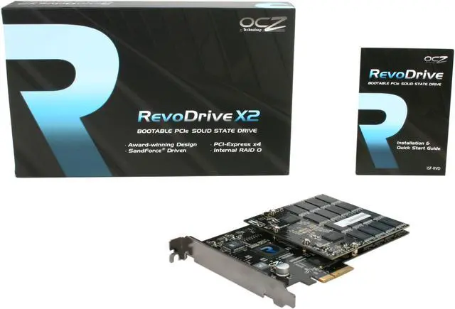 Alt view image 6 of 6 - OCZ RevoDrive X2 240GB PCI-Express x4 MLC Internal Solid State Drive (SSD) OCZSSDPX-1RVDX0240