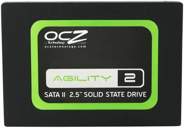 Alt view image 2 of 4 - OCZ Agility 2 2.5" 160GB SATA II MLC Internal Solid State Drive (SSD) OCZSSD2-2AGT160G