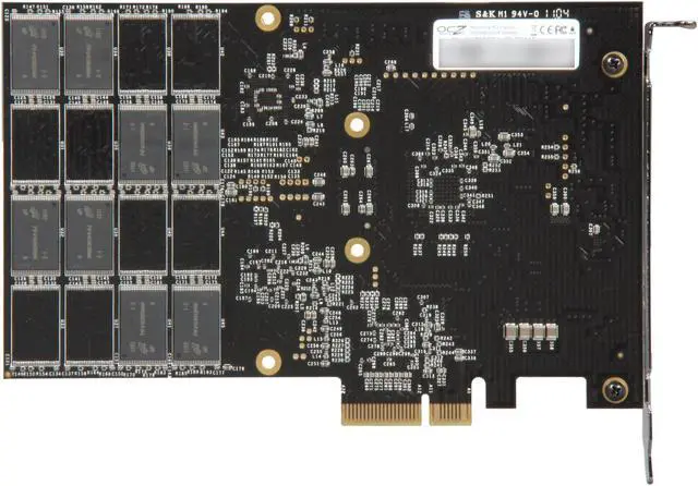 Alt view image 4 of 5 - OCZ RevoDrive 110GB 4 x PCI-Express MLC Internal Solid State Drive (SSD) OCZSSDPX-1RVD0110