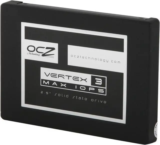Alt view image 2 of 6 - OCZ Vertex 3 Series - MAX IOPS Edition 2.5" 120GB SATA III MLC Internal Solid State Drive (SSD) VTX3MI-25SAT3-120G