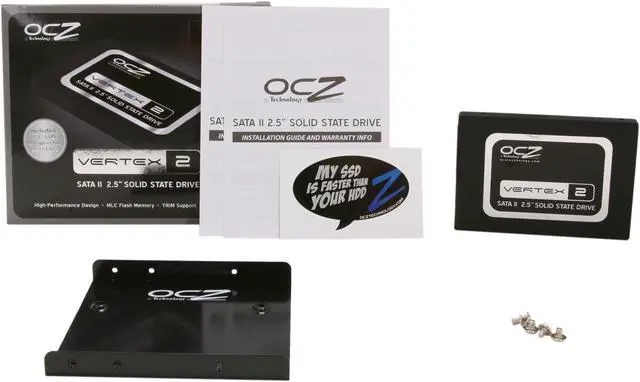 Alt view image 6 of 6 - OCZ Vertex 2 2.5" 120GB SATA II MLC Internal Solid State Drive (SSD) OCZSSD2-2VTX120G.34