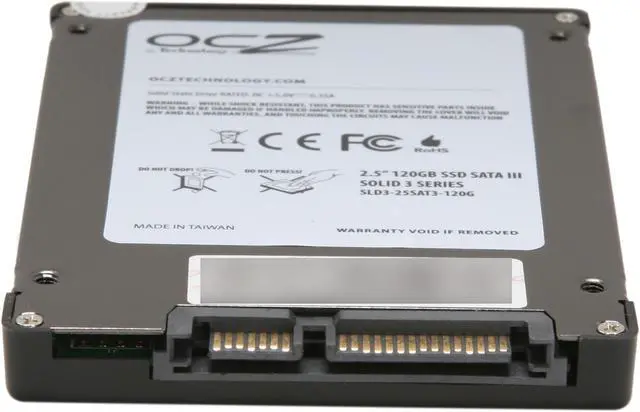 Alt view image 4 of 6 - OCZ Solid 3 2.5" 120GB SATA III MLC SLD3-25SAT3-120G