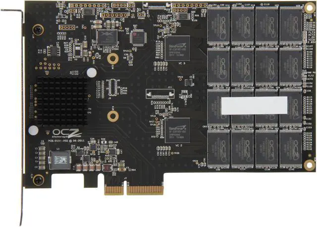Alt view image 3 of 5 - OCZ RevoDrive 3 series 480GB PCI-Express 2.0 x4 MLC Internal Solid State Drive (SSD) RVD3-FHPX4-480G