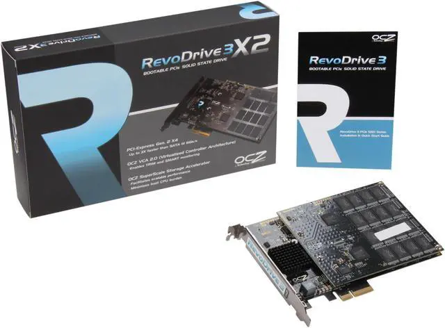 Alt view image 5 of 5 - OCZ RevoDrive 3 X2 series 960GB PCI-Express 2.0 x4 MLC Internal Solid State Drive (SSD) RVD3X2-FHPX4-960G
