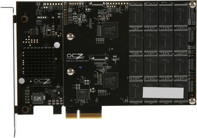 Alt view image 3 of 6 - OCZ RevoDrive 3 X2 series PCI-E 480GB PCI-Express 2.0 x4 MLC Internal Solid State Drive (SSD) RVD3X2-FHPX4-480G