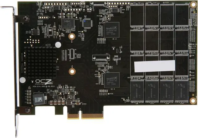 Alt view image 3 of 5 - OCZ RevoDrive 3 series 120GB PCI-Express 2.0 x4 MLC Internal Solid State Drive (SSD) RVD3-FHPX4-120G