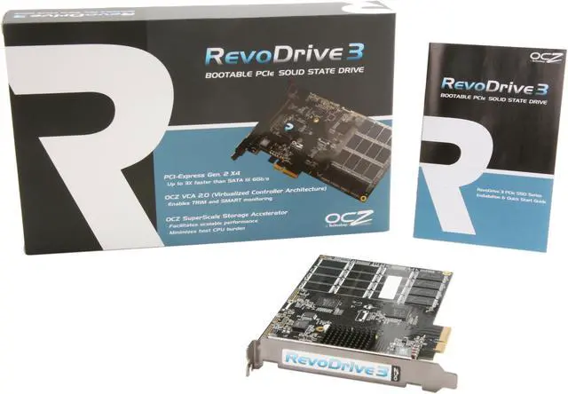 Alt view image 5 of 5 - OCZ RevoDrive 3 series 120GB PCI-Express 2.0 x4 MLC Internal Solid State Drive (SSD) RVD3-FHPX4-120G