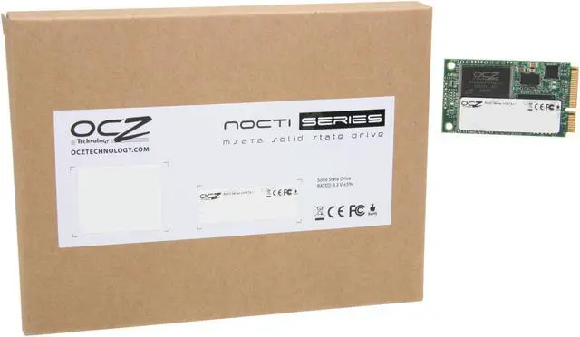 Alt view image 3 of 3 - OCZ Nocti Series 30GB Mini-SATA (mSATA) MLC Internal Solid State Drive (SSD) NOC-MSATA-30G