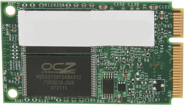 Alt view image 2 of 3 - OCZ Nocti Series 60GB Mini-SATA (mSATA) MLC Internal Solid State Drive (SSD) NOC-MSATA-60G