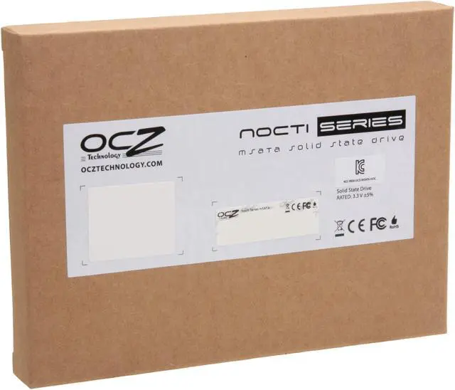 Alt view image 5 of 5 - OCZ Nocti Series 120GB Mini-SATA (mSATA) MLC Internal Solid State Drive (SSD) NOC-MSATA-120G