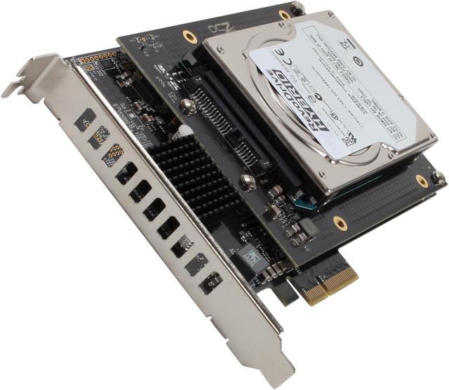 Alt view image 2 of 6 - OCZ RevoDrive PCI-E 1TB Hybrid Solid State Drive PCI-Express 2.0 x4 MLC Internal Solid State Drive (SSD) RVDHY-FH-1T