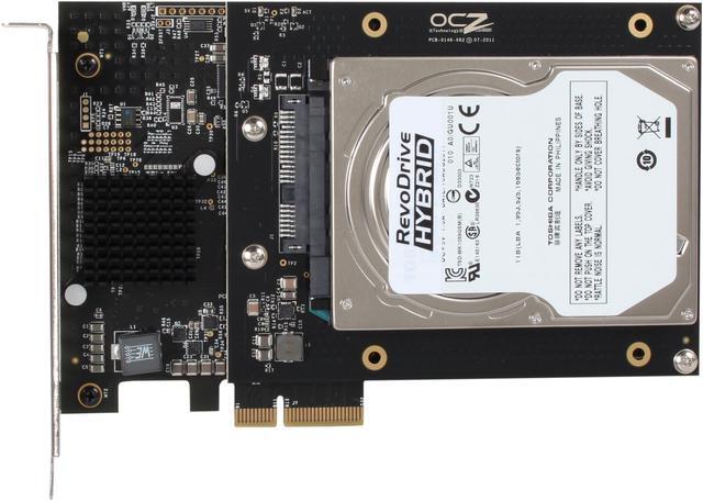 Alt view image 4 of 6 - OCZ RevoDrive PCI-E 1TB Hybrid Solid State Drive PCI-Express 2.0 x4 MLC Internal Solid State Drive (SSD) RVDHY-FH-1T