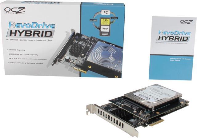 Alt view image 6 of 6 - OCZ RevoDrive PCI-E 1TB Hybrid Solid State Drive PCI-Express 2.0 x4 MLC Internal Solid State Drive (SSD) RVDHY-FH-1T