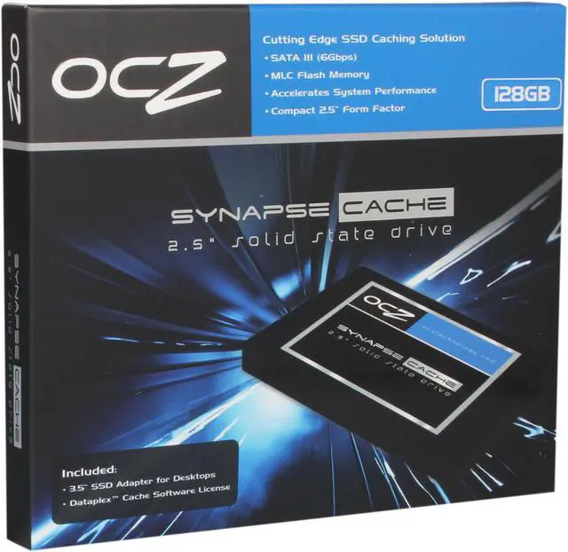 Main image of OCZ Synapse Cache 2.5" 128GB (64GB cache capacity) SATA III MLC Internal Solid State Drive (SSD) SYN-25SAT3-128G