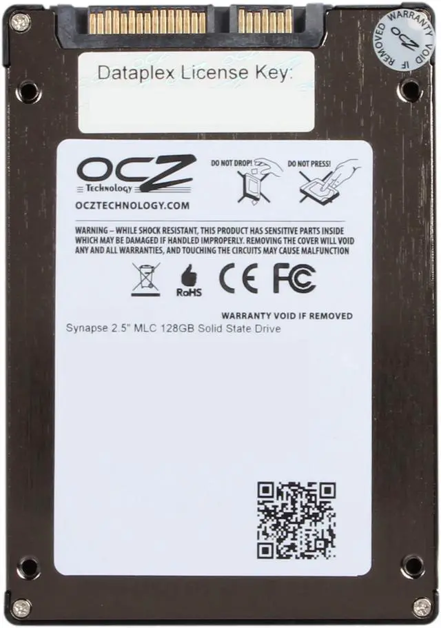 Alt view image 5 of 6 - OCZ Synapse Cache 2.5" 128GB (64GB cache capacity) SATA III MLC Internal Solid State Drive (SSD) SYN-25SAT3-128G