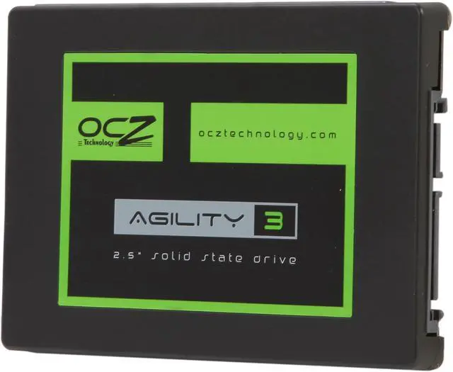 Alt view image 2 of 5 - OCZ Agility 3 2.5" 90GB SATA III MLC Internal Solid State Drive (SSD) AGT3-25SAT3-90G