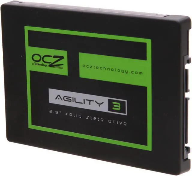 Alt view image 2 of 5 - OCZ Agility 3 2.5" 480GB SATA III MLC Internal Solid State Drive (SSD) AGT3-25SAT3-480G