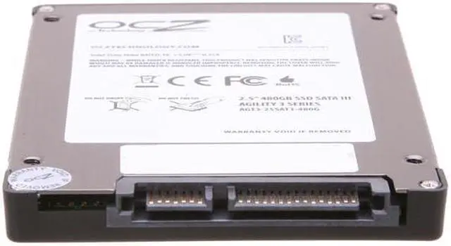 Alt view image 4 of 5 - OCZ Agility 3 2.5" 480GB SATA III MLC Internal Solid State Drive (SSD) AGT3-25SAT3-480G