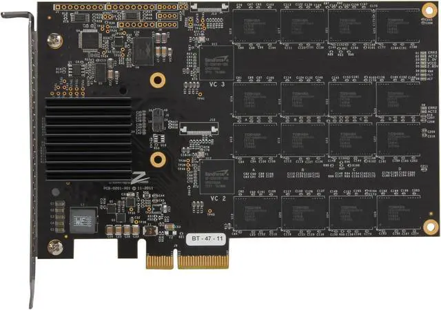 Alt view image 4 of 6 - OCZ RevoDrive 3 Max IOPS PCI-E 240GB PCI-Express 2.0 x4 MLC Internal Solid State Drive (SSD) RVD3MI-FHPX4-240G