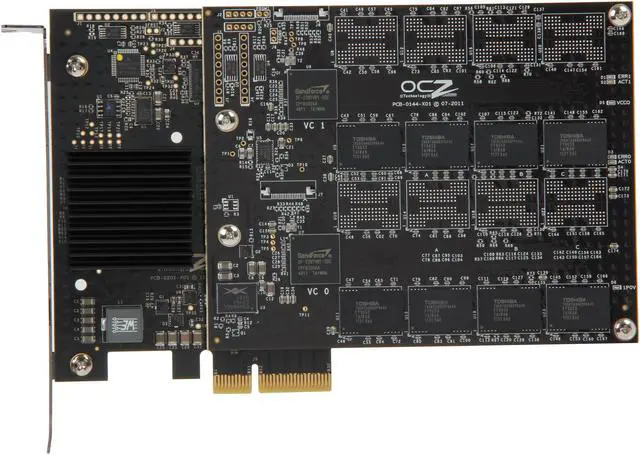 Alt view image 3 of 5 - OCZ RevoDrive 3 X2 Max IOPS 240GB PCI-Express 2.0 x4 MLC Internal Solid State Drive (SSD) RVD3MIX2-FHPX4-240G