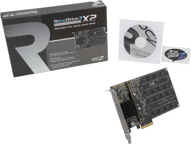 Alt view image 5 of 5 - OCZ RevoDrive 3 X2 Max IOPS 960GB PCI-Express 2.0 x4 MLC Internal Solid State Drive (SSD) RVD3MIX2-FHPX4-960G