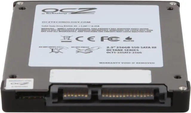Alt view image 3 of 5 - OCZ Octane 2.5" 256GB SATA III 2Xnm Synchronous Mode Multi-Level Cell (MLC) Internal Solid State Drive (SSD) OCT1-25SAT3-256G