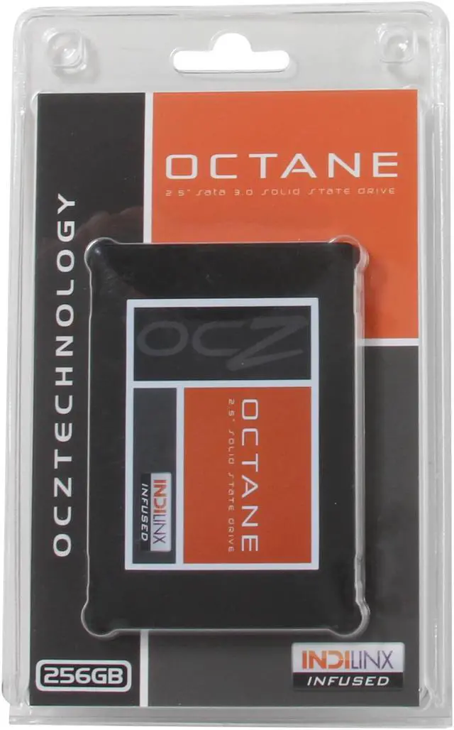 Alt view image 5 of 5 - OCZ Octane 2.5" 256GB SATA III 2Xnm Synchronous Mode Multi-Level Cell (MLC) Internal Solid State Drive (SSD) OCT1-25SAT3-256G