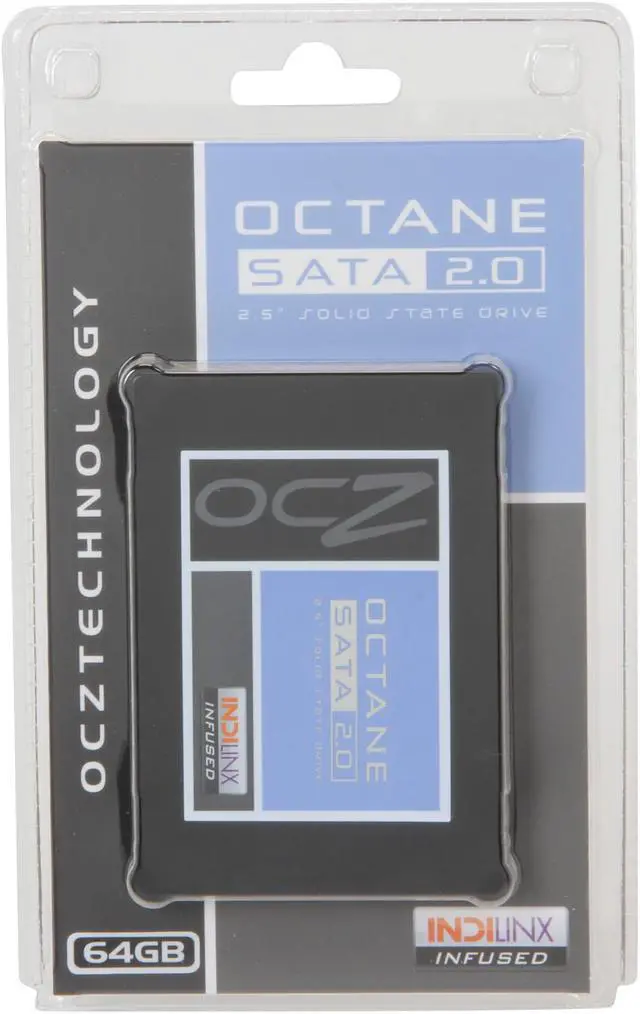 Main image of OCZ Octane 2.5" 64GB SATA II MLC Internal Solid State Drive (SSD) OCT1-25SAT2-64G