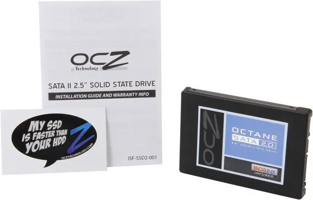 Alt view image 6 of 6 - OCZ Octane 2.5" 64GB SATA II MLC Internal Solid State Drive (SSD) OCT1-25SAT2-64G