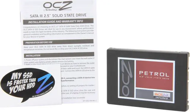 Alt view image 6 of 6 - OCZ Petrol 2.5" 64GB SATA III MLC Internal Solid State Drive (SSD) PTL1-25SAT3-64G