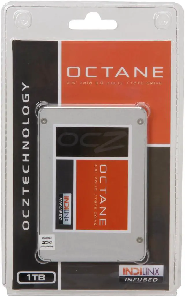 Alt view image 6 of 6 - OCZ Octane 2.5" 1TB SATA III 2Xnm Synchronous Mode Multi-Level Cell (MLC) Internal Solid State Drive (SSD) OCT1-25SAT3-1T