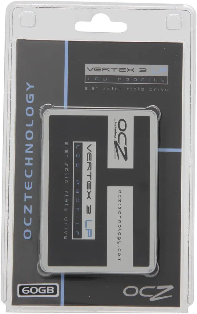 Alt view image 6 of 6 - OCZ Vertex 3 Low Profile 7mm Series 2.5" 60GB SATA III MLC Internal Solid State Drive (SSD) VTX3LP-25SAT3-60G