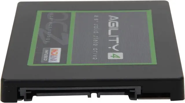 Alt view image 3 of 6 - OCZ Agility 4 2.5" 128GB SATA III MLC Internal Solid State Drive (SSD) AGT4-25SAT3-128G