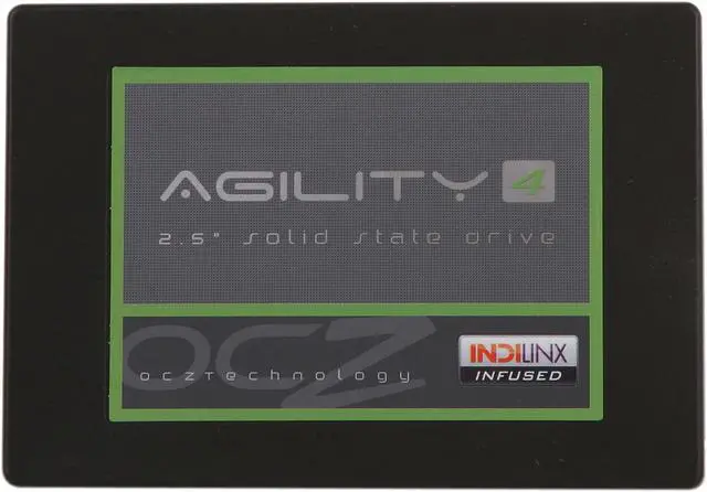 Alt view image 3 of 5 - OCZ Agility 4 2.5" 256GB SATA III MLC Internal Solid State Drive (SSD) AGT4-25SAT3-256G