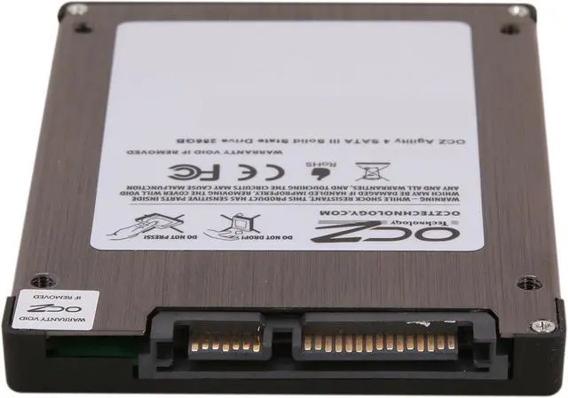 Alt view image 4 of 5 - OCZ Agility 4 2.5" 256GB SATA III MLC Internal Solid State Drive (SSD) AGT4-25SAT3-256G