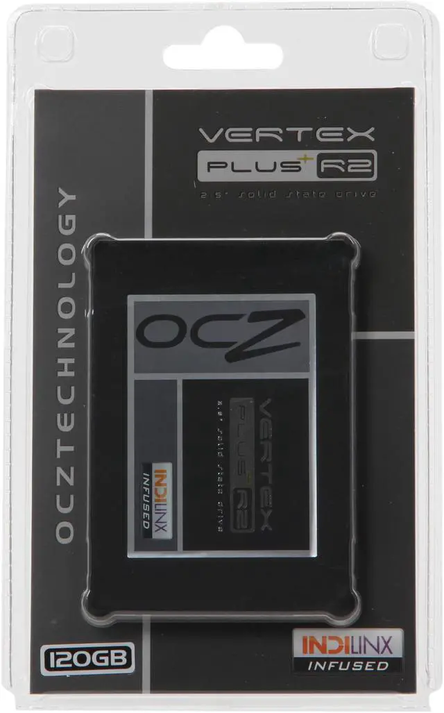 Alt view image 6 of 6 - OCZ Vertex Plus R2 2.5" 120GB SATA II MLC Internal Solid State Drive (SSD) VTXPLR2-25SAT2-120GB