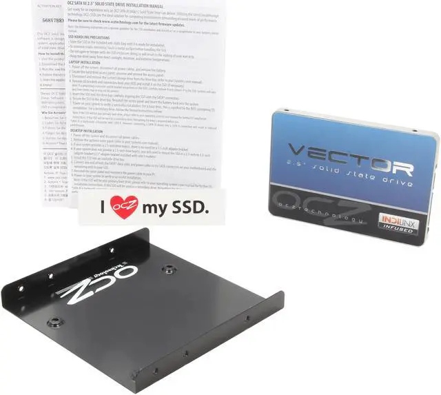 Alt view image 6 of 6 - OCZ Vector Series 2.5" 128GB SATA III MLC VTR1-25SAT3-128G