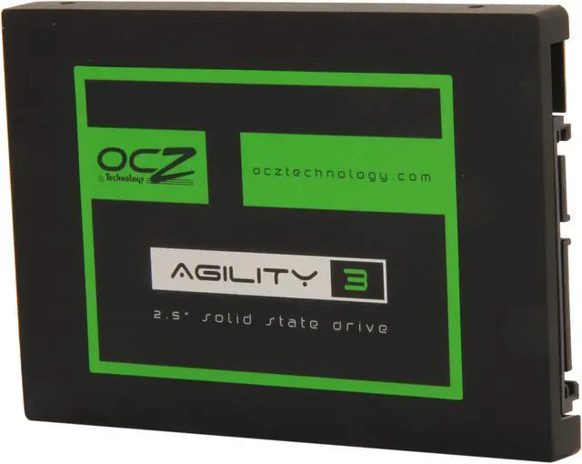 Alt view image 2 of 6 - Manufacturer Recertified OCZ Agility 3 2.5" 60GB SATA III MLC Internal Solid State Drive (SSD) AGT3-25SAT3-60G