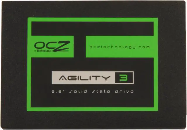 Alt view image 3 of 6 - Manufacturer Recertified OCZ Agility 3 2.5" 60GB SATA III MLC Internal Solid State Drive (SSD) AGT3-25SAT3-60G