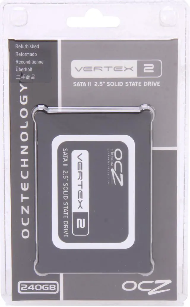 Alt view image 7 of 7 - Manufacturer Recertified OCZ Vertex 2 2.5" 240GB SATA II MLC Internal Solid State Drive (SSD) OCZSSD2-2VTXE240G